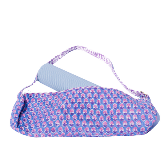 Violet Vine Yoga Mat Bag