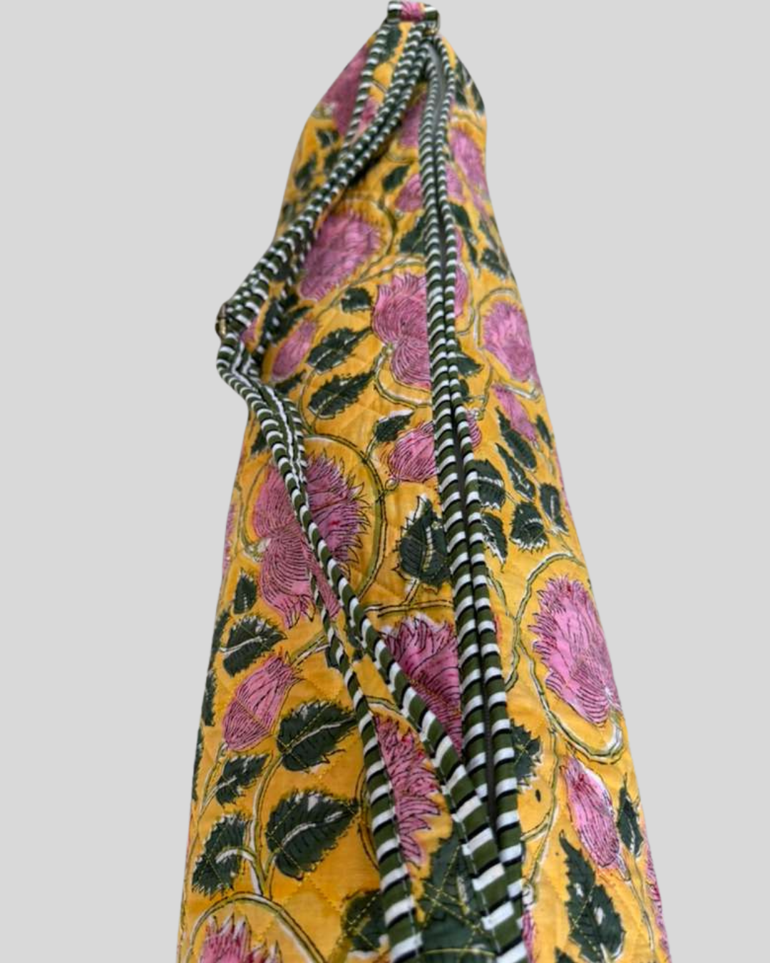 Yellow Bloomfield Yoga Mat Bag