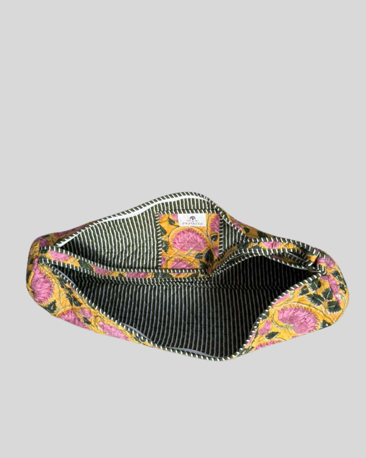 Yellow Bloomfield Yoga Mat Bag