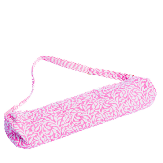 Radiant Rose Yoga Mat Bag