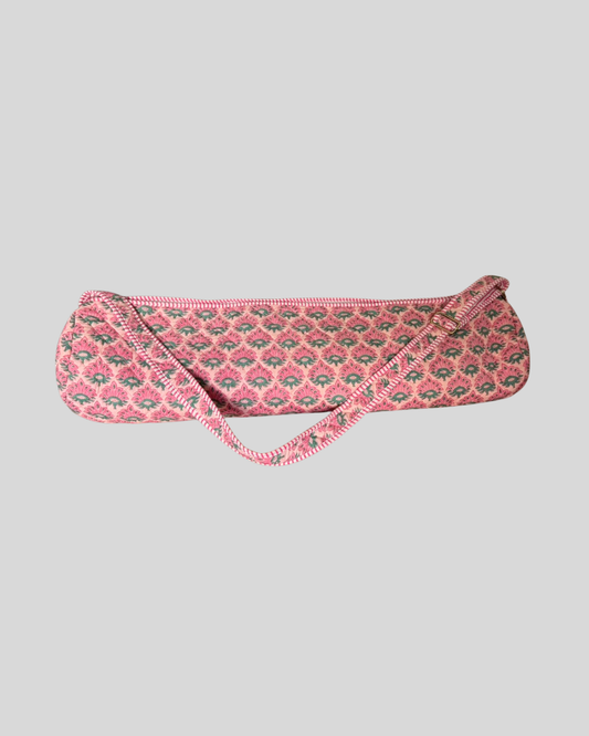Blush Lotus Yoga Mat Bag