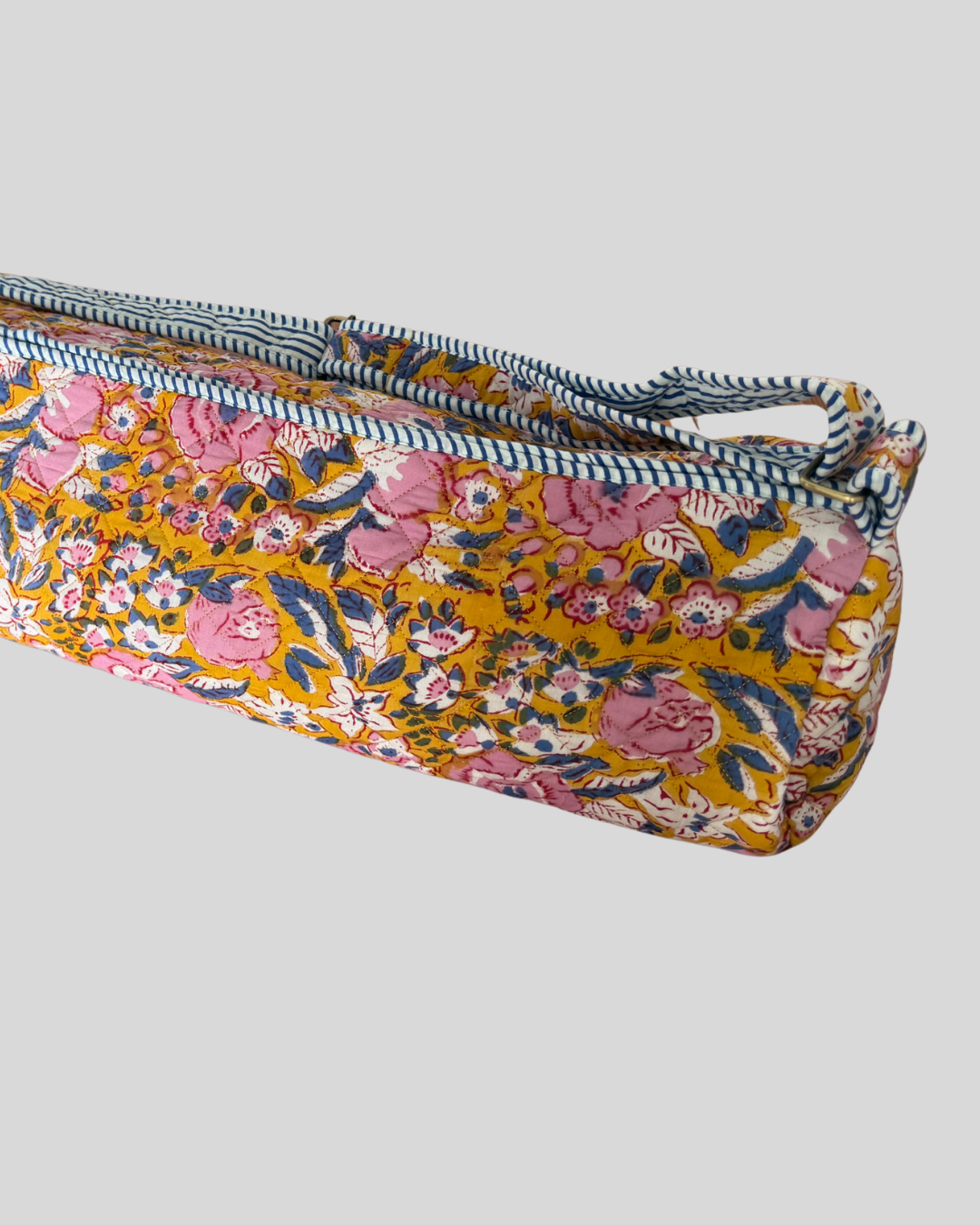 Golden Bloom Yoga Mat Bag